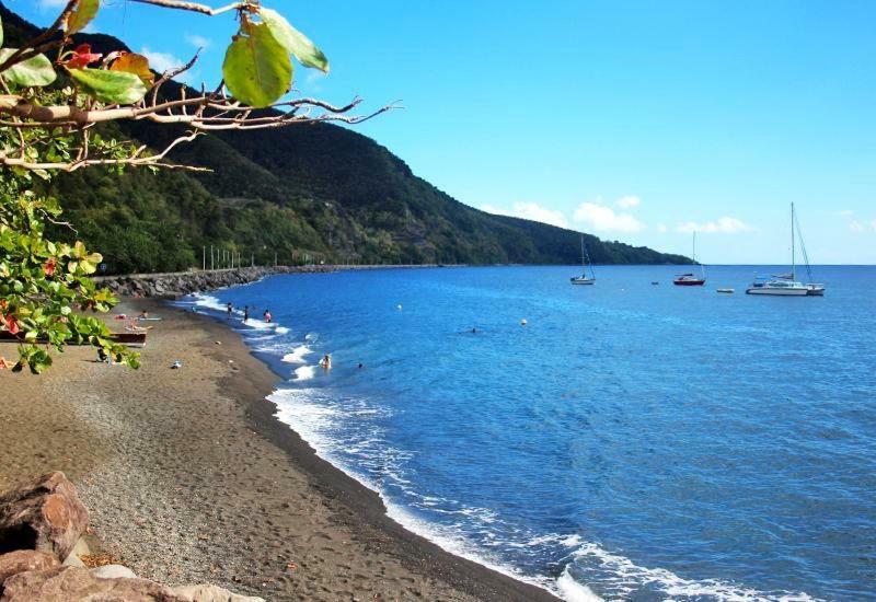 Or Bleu-Bungalow Volcan Soufriere-Vue Sur Mer Сен-Клод Экстерьер фото